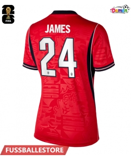 Günstige England Reece James #24 Auswärtstrikot Damen WM 2026 Kurzarm